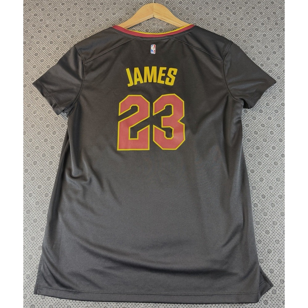 LeBron James Cleveland Cavaliers NBA Fanatics Women's Jersey Size L - Picture 8 of 10